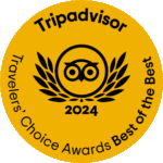 We are proud to be part of the Tripadvisor's Travelers' Choice Awards - Best of the Best!