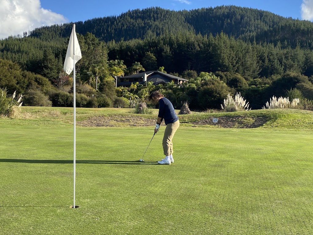 Near the Wairua Lodge - Golf Lakes Resort